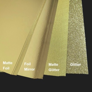 Luxury Gold Cardstock Multipack Glitter Foil Mirror Specialty Art Craft Paper for DIY Craft Cardmaking ScrapbookingJournals - Product Image 2