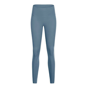 Meilleurs pantalons de yoga personnalisés taille haute pour femmes, legging de fitness taille moyenne à motif uni, grande taille, avec poches, service OEM ODM, conception sur mesure - Product Image 5