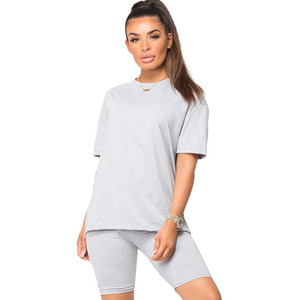 Ensemble de shorts de sport pour femmes, respirant et léger, tenue deux pièces pour la remise en forme, la marche, les voyages et les occasions décontractées - Product Image 4