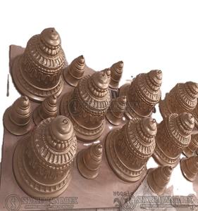 Campanas Colgantes de Madera para Decoración de Bodas - Estilo Moderno y Lujoso para Uso en Interiores/Exteriores, Elegantes y con Estilo para Ocasiones Especiales - Product Image 1