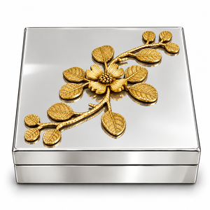 Caja de Madera Decorativa con Incrustaciones de Tela y Metal para Chocolates, Ideal para Bodas, Eventos y Regalos Premium, Tamaños y Colores Personalizados Disponibles Aquí - Product Image 5