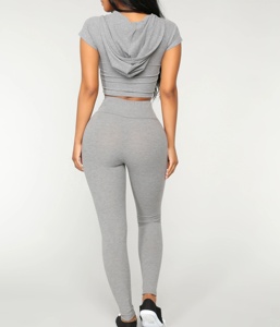 Conjunto de Yoga Ligero de Alta Calidad para Mujer, Sin Mangas, con Logotipo Personalizado, Ropa Deportiva para Gimnasio, Material Spandex - Product Image 5