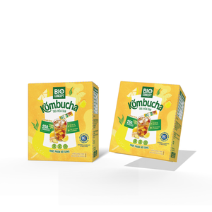 Mezcla para Bebida Vegana de Primera Calidad, Polvo para Bebida Energética, Venta al por Mayor, Empaque Personalizado para Té, Kombucha, Té de Jengibre con Miel - Product Image 1