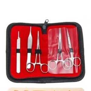 Kit de pratique de suture en gros pour étudiants en médecine, kit de formation chirurgicale vétérinaire, ensemble complet d'outils avec porte-aiguille et ciseaux - Product Image 6
