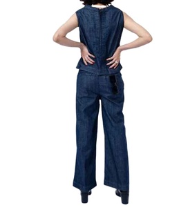 เสื้อผ้ายีนส์สำหรับผู้หญิงหรูหราเรียบง่ายหรูหราสง่างามนุ่มใส่สบายไม่ซ้ำใครทันสมัยไม่เหมือนใคร - Product Image 3