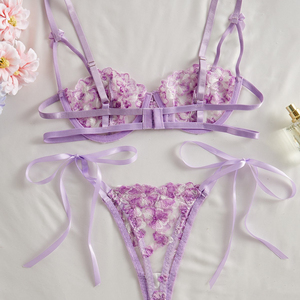 New Arrival Women's High Quality Eco-Friendly Print <b>Bikini</b> Set Two Piece Quick Dry Swimwear for Beach - Product Image 2