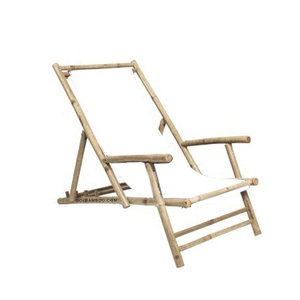 Chaise de plage pliable en bambou moderne et polyvalente, style pêche, pour l'extérieur, le parc, le jardin, l'hôtel ou la villa, meubles de salon - Product Image 3