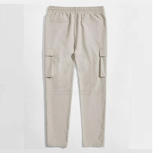 Pantalones Cargo para Hombre, Ligeros, con Cordón Ajustable, Cómodos, Transpirables, Lavados, en Oferta Online - Product Image 2