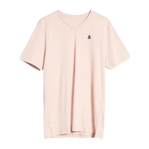 เสื้อยืดคอกว้าง แขนสั้น ผู้ชาย ผ้าฝ้ายแท้ 220 GSM เสื้อยืดฤดูร้อนแบบใหม่ ทรงหลวม สบายๆ ไร้ตะเข็บ - Product Image 1