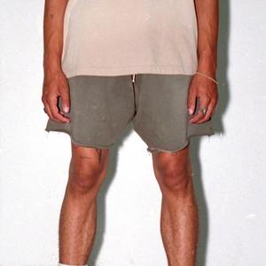 Pantalones Cortos Casuales de Algodón 100% con Lavado Ácido para Hombre, Impresión Personalizada, Estilo Urbano Ecológico - Venta al por Mayor - Product Image 6