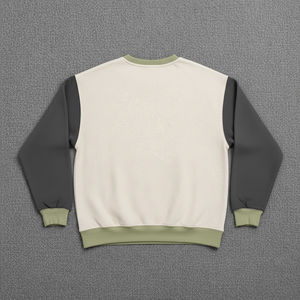 Nouveauté Automne 2026 – Sweat-shirt Homme en Coton/Polyester Polaire Imprimé Bicolore avec Logo Brodé Personnalisé et Appliqué, Séchage Rapide - Product Image 2