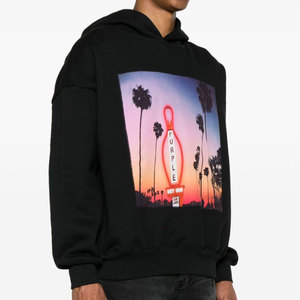 Sudaderas con Capucha Personalizadas OEM para Hombre, Sudaderas con Logotipo Personalizado, Sudaderas de Invierno Lisas de Corte Regular, Sudadera con Capucha y Hombros Caídos, 100% Algodón - Product Image 4