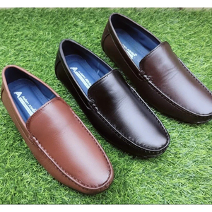 Nuevos Mocasines de Cuero de Alta Calidad para Hombre, Zapatos Casuales de Moda, Mocasines Hechos a Mano - Product Image 1