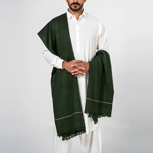 Men Elegant Soft <b>Shawl</b> Warm Winter Accessory Comfortable Woven Fabric Classic Traditional Style Mens Wear - Product Image 5