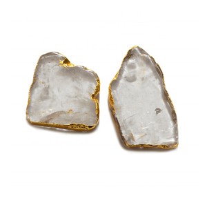 Posavasos de Cuarzo Cristalizado con Rebanada de Ágata, Grabado Temático de Amor en Piedra Natural, para Decoración del Hogar y Oficina, Suministro al por Mayor - Product Image 1