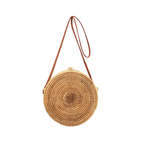 Sac en rotin fait main, sac à main tissé naturel pour femmes, mode estivale, voyage, plage et tenues décontractées - Product Image 6
