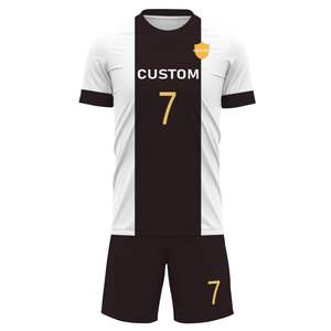 Camisetas de Fútbol Sublimadas Transpirables, Uniformes con Logotipo Personalizado para Adultos, Clubes y Equipos, Alta Calidad, Secado Rápido, 100% Poliéster, Manga Corta - Product Image 2