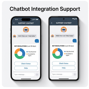 Application de support en direct RoyalCraft – Chat en temps réel, messagerie client, outils de support et de service après-vente iOS/Android - Product Image 3