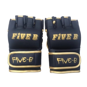Guantes de cuero para entrenamiento MMA con cierre ligero para boxeo - Product Image 6