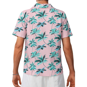 Chemises de plage légères et de haute qualité à double boutonnage, en tissu tricoté respirant, style estival décontracté - Product Image 3