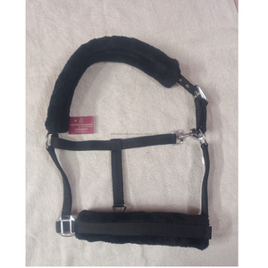 Cabestro de nailon de caballo duradero de alta calidad estilo sillín inglés personalizado con logotipo personalizado para uso ecuestre - Product Image 2