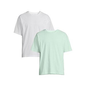 Wholesales Casual Classics Men's Combed Cotton Tall Oversized <b>Boxy</b> <b>T</b>-<b>Shirt</b> Blank Plain Unique <b>T</b> <b>Shirt</b> for Men - Product Image 1