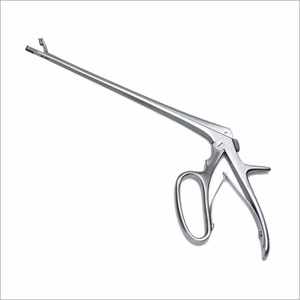 คีมจับเนื้อเยื่อแบบ Alligator Crocodile Action Punch Forceps ผลิตจากเหล็กกล้าไร้สนิมเยอรมัน ขนาด 20 ซม. ขนาดปากจับ 3x7 มม. สำหรับการผ่าตัด - Product Image 3