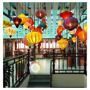 Farol de Bambú de Diseño Retro Hecho en Quang Nam, Farol Artesanal Ecológico de Hoi An para Graduación y Navidad, Varias Formas - Product Image 1