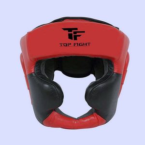 Protector de Cabeza de Boxeo PU Azul y Negro con Logotipo Grabado, para Entrenamiento y Sparring, Adultos, Artes Marciales, Correa de Muñeca Ajustable, Ligero - Product Image 1