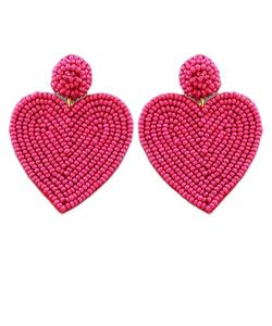 Bijoux de mode tendance faits à la main en toile brodée et perlée pour femmes et jeunes filles, idéaux pour les fêtes de Noël, qualité export - Product Image 2