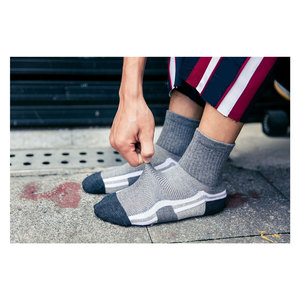 Mens Breathable Ankle Quarter Athletic Casual Sport Cotton <b>Socks</b> Lightweight Moisture Wicking Comfortable Everyday Performance - Product Image 4