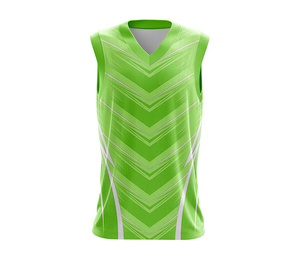 Conjunto de camiseta de baloncesto sublimada sin mangas personalizada de alta calidad, transpirable y de secado rápido, de poliéster, para hombre y mujer. - Product Image 1