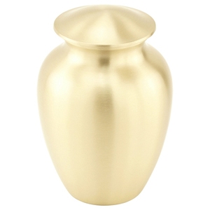 Custom Wholesale Polished Brass Urns Human Ashes Metal Cremation Urns Adult Funeral Burial Supplies Large <b>Keepsake</b> Metal Urns - Product Image 1