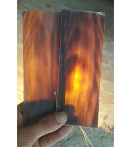 Escamas de cuerno de búfalo para mangos de cuchillos, naturales, tamaño personalizado, losas pulidas, proveedor a granel para fabricación de cuchillos - Product Image 3