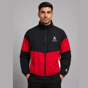 Veste coupe-vent pour homme de qualité supérieure, imperméable, respirante, légère, avec capuche, logo personnalisable sur le devant, pour l'extérieur - Product Image 1