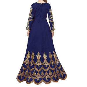 Robe de soirée pour femme 2026 en soie et mousseline, style afghan Kuchi, broderie traditionnelle, robe de mariée vintage de luxe, créateur, pour occasions formelles - Product Image 3