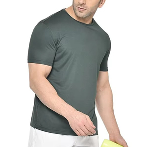 T-shirt décontracté moderne pour sortie quotidienne, coupe ample, idéal pour le week-end, toucher doux, en coton, unisexe - Product Image 4