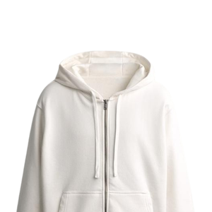 Custom Men's Lightweight Full <b>Zip</b> <b>Hooded</b> Sweatshirt Cotton Blend Fleece Custom Logo OEM ODM Wholesale Apparel Manufacturer - Product Image 3