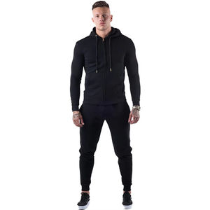 Sudadera y Pantalones Deportivos de Invierno para Hombre, Precio FOB al por Mayor, 2 Piezas, Algodón Liso, Talla Grande, Diseño Transpirable, Estilo Urbano - Product Image 4