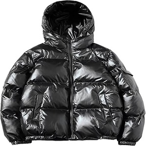 OEM Service Design Men's Winter Puffer <b>Jacket</b> Customized Logo Durable Breathable Windproof - Product Image 1