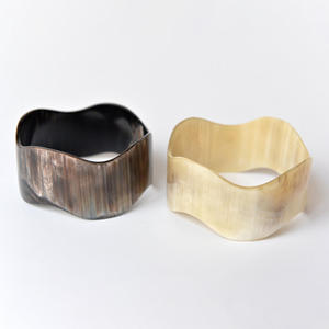Most and Hot Sell Buffalo Horn <b>Bracelet</b> Used to create versatile and natural looking statement pieces and <b>stacked</b> bangles. - Product Image 5