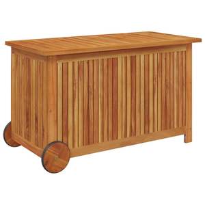 Caja de Almacenamiento Mediana para Jardín, Madera de Acacia Sólida con Acabado Natural, Muebles Duraderos para Exteriores - Product Image 3