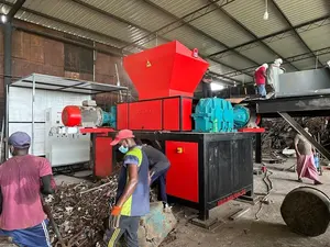 Trituradora de Metal de Doble Eje, Trituradora de Chatarra de Hierro para Uso Industrial Pesado, de Proveedor Indio - Product Image 5