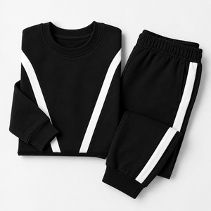 Nuevos Conjuntos Deportivos de Algodón para Niños, Conjuntos de Ropa con Sudadera Personalizada para Niños, Conjuntos Deportivos de Otoño para Niños - Product Image 6