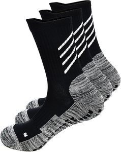 Anti Slip <b>Grip</b> Soccer <b>Socks</b> Breathable Crew Athletic <b>Socks</b> <b>Custom</b> Logo Sports <b>Socks</b> for Men Teens - Product Image 4