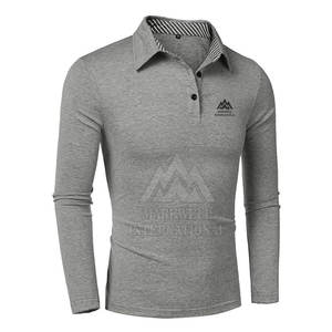 Camisetas Polo de Manga Larga para Hombre, Uso Casual y de Moda para Exteriores, Camisetas Polo de Manga Larga para Hombre para Invierno en Diferentes Diseños - Product Image 3