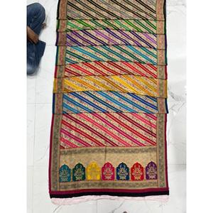 Sari de viscosa pura estampado, el más vendido, ropa étnica asequible para uso diario, festivales y oficina a buen precio. - Product Image 6