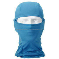 Cagoule de haute qualité pour hommes et femmes, protection UV, ski, sports, tactique, hiver, motif uni, broderie logo