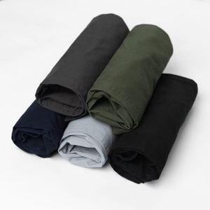 กางเกงขาสั้นเบอร์มิวดาผู้ชาย TST 4112.1 สีกากี ลำลอง ระบายอากาศได้ดี เป็นมิตรกับสิ่งแวดล้อม แห้งเร็ว ผ้าแคนวาส วาดลายด้วยมือ น้ำหนัก 220 กรัม เอวกลาง ซิปหน้า - Product Image 2