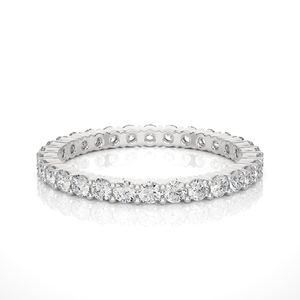 Anillo de Diamantes de Oro Sólido de 18K, Diamante Cultivado en Laboratorio, Corte Redondo, 0.90 Quilates, Joyería Fina para Compradores Mayoristas - Product Image 3